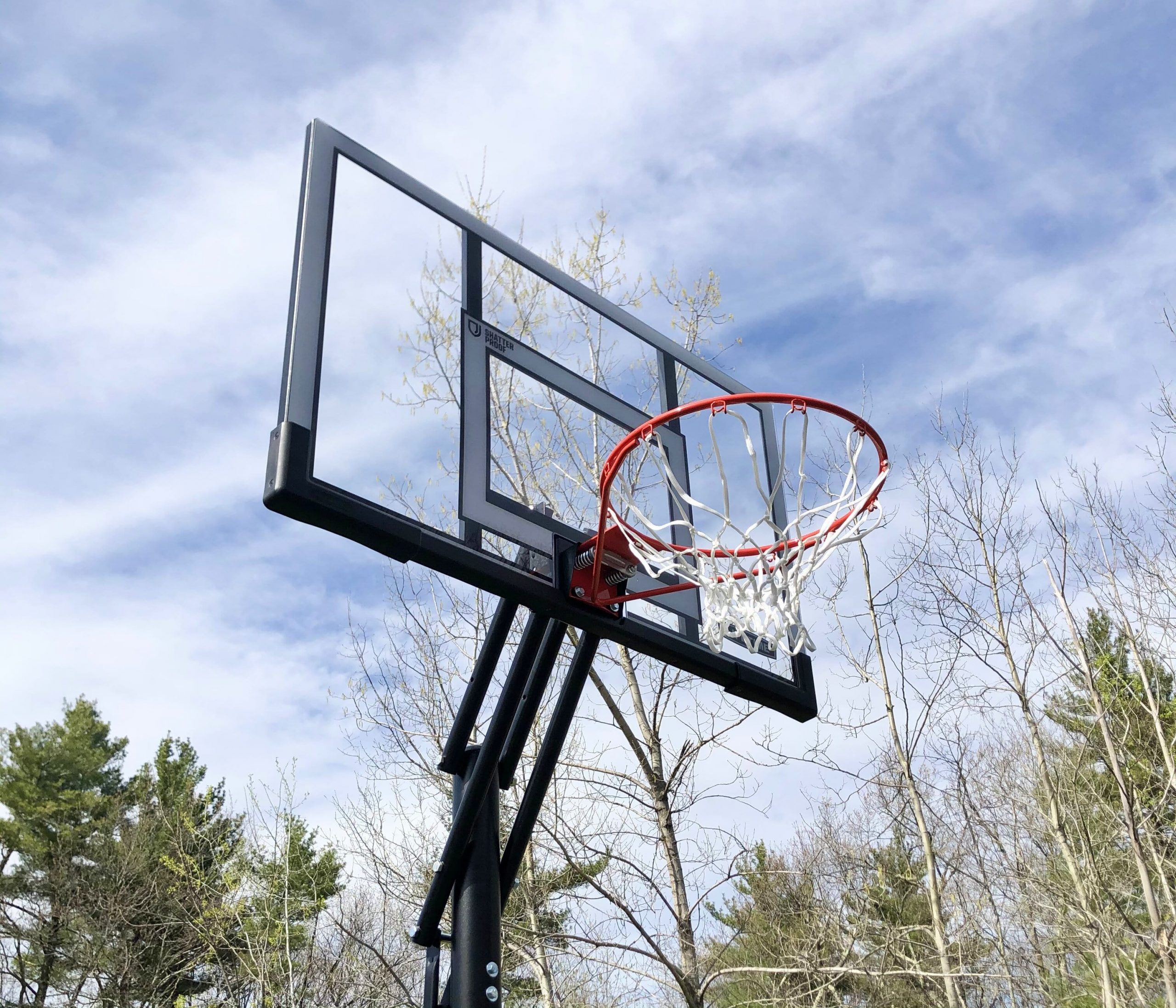 basketball hoop assembly