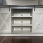 Lorraine TV Stand for TVs up to 60″ Review: Functional Farmhouse TV Stand with Sliding Barn Doors