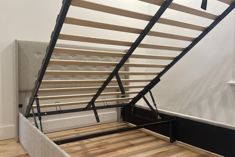 Allewie Lift-Up Storage Bed with Wingback Headboard Review | Best Lift-Up Storage Bed for Small Spaces?